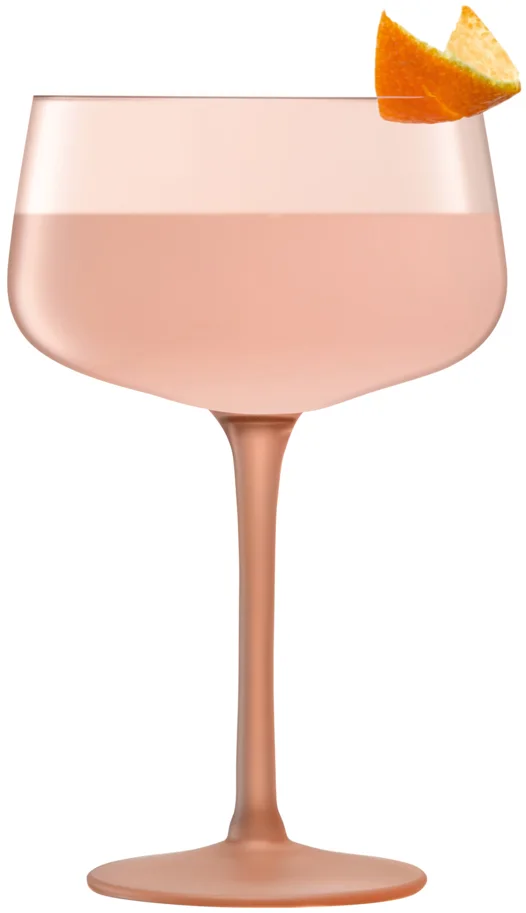 2er Set Arc Contrast Cocktailglas 330ml coral