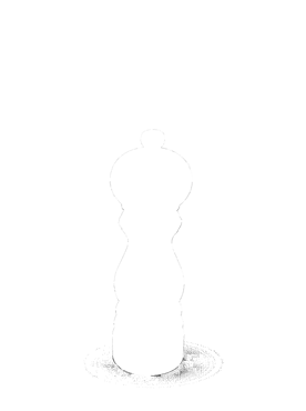 Pfeffermühle Paris U-Select 18cm schwarz lackiert