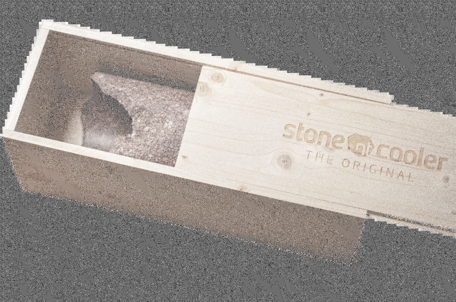 Weinkühler Holzbox Verpackung 15x15x40cm