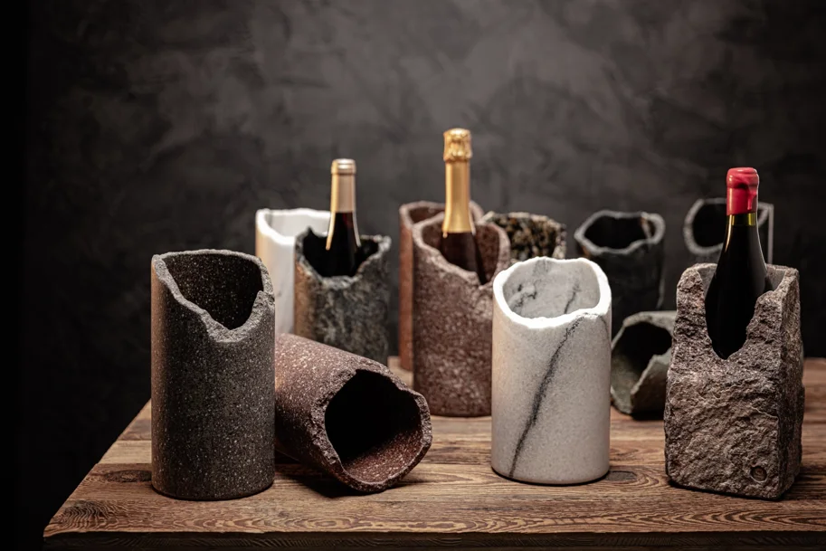 Weinkühler Holzbox Verpackung 15x15x40cm