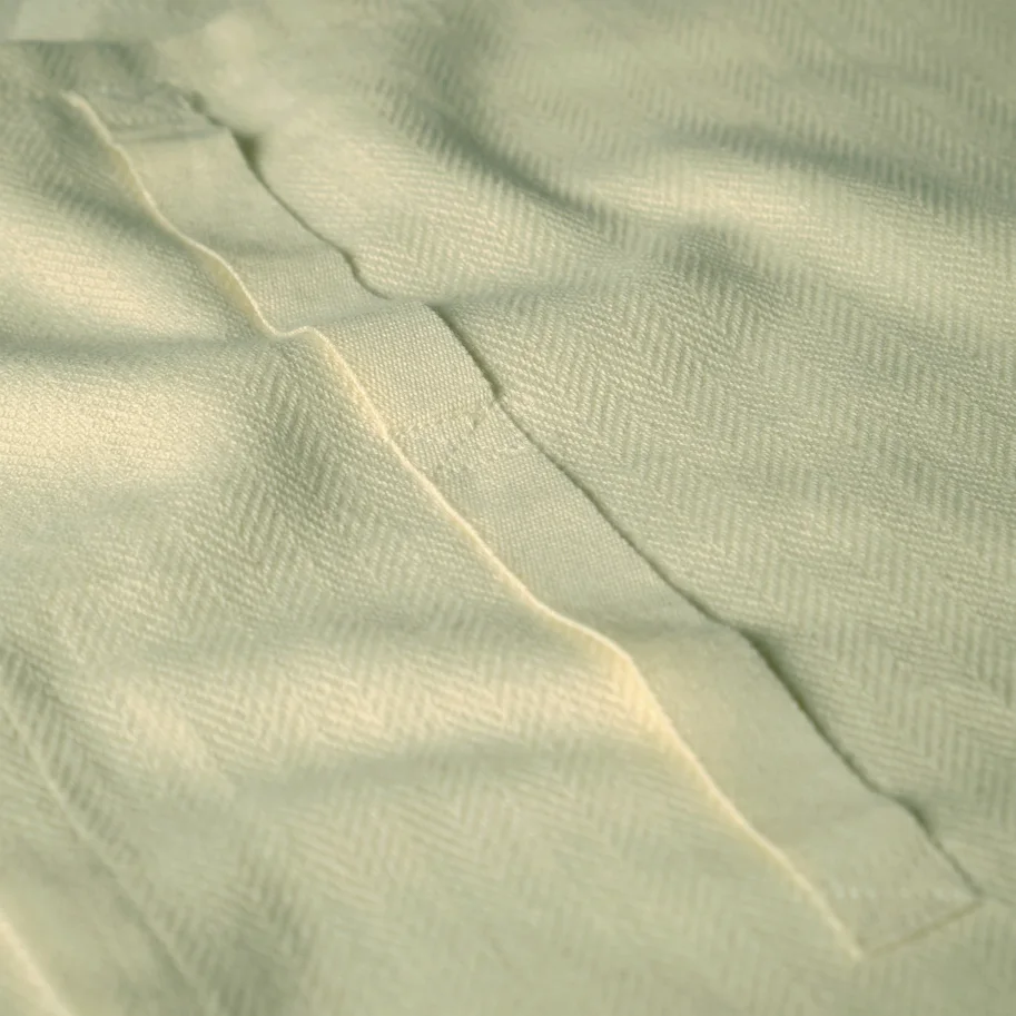 Geschirrtuch 53x86cm pale honey Biobaumwolle