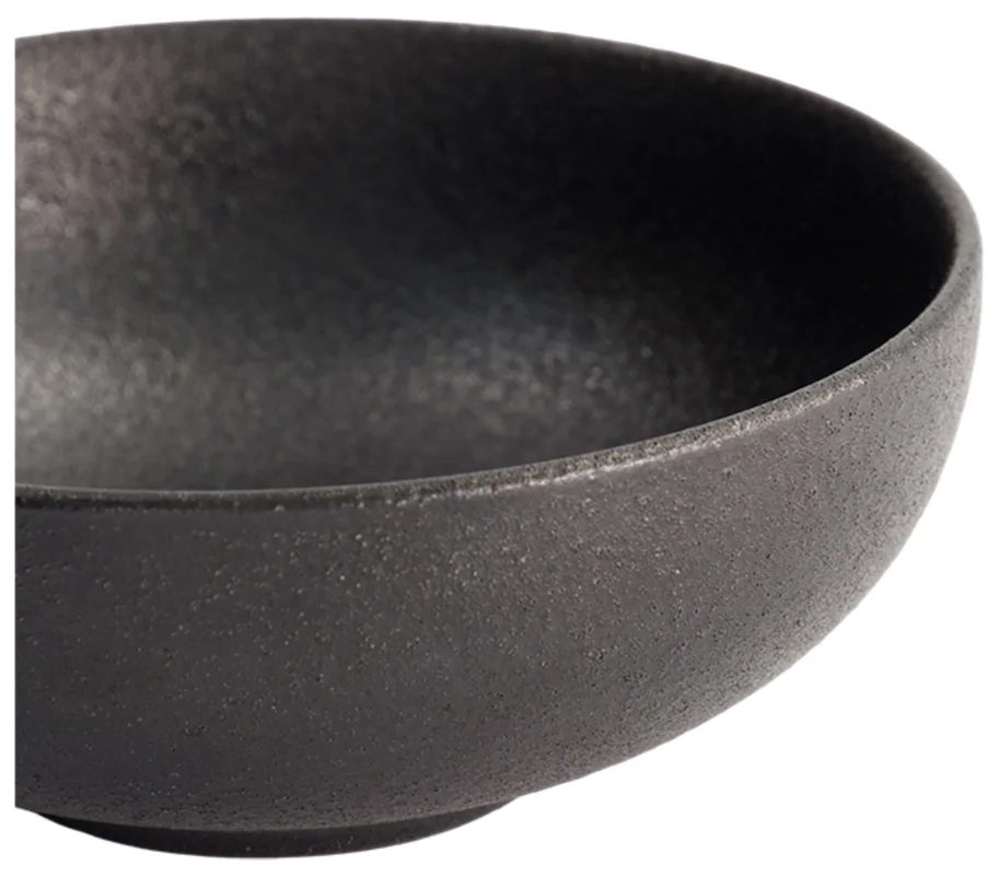 Yuzu Schwarz Schale 11.1x4.4cm