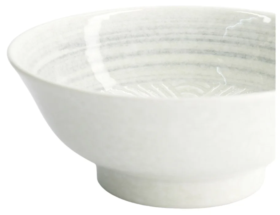 Masamura Seikaiha Ramen-Schale 21.3x8.7cm weiss