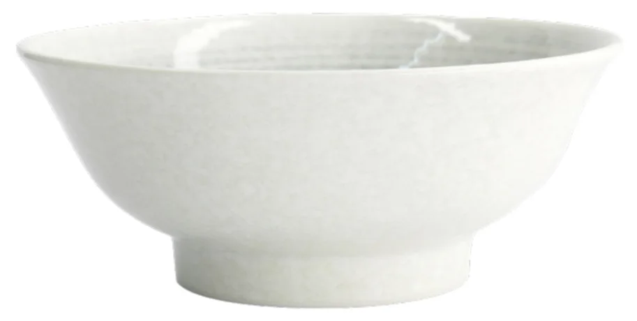 Masamura Seikaiha Ramen-Schale 21.3x8.7cm weiss