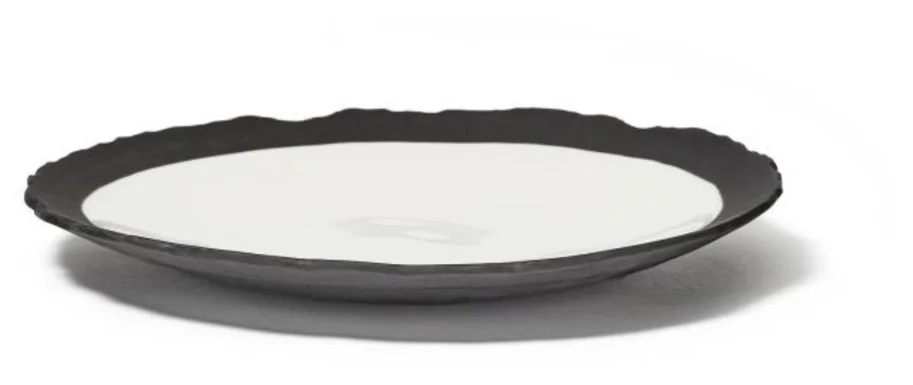 Limits Teller flach coupe D25cm schwarz