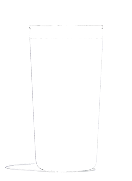 Reisebecher All Around Press-in Deckel 350ml weiss