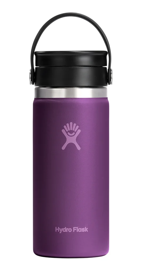 Trinkflasche Wide Flex Sip Deckel 470ml beachplum