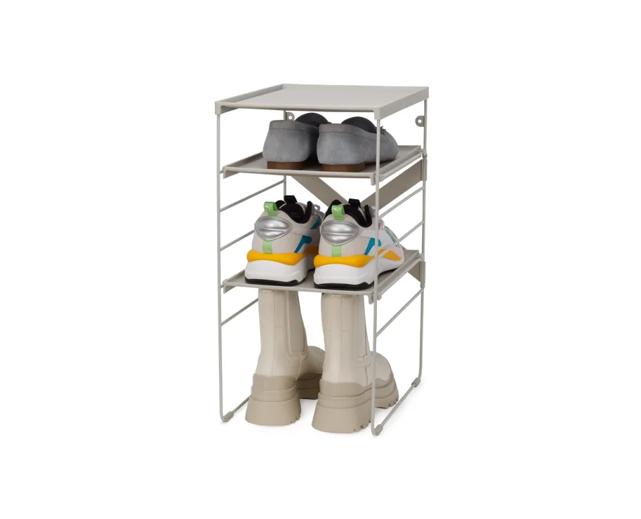 2er Set Level Ersatztablar zu Schuhregal 34x25.7x2cm ecru