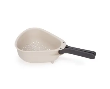 Droplet Sieb faltbar gross 20x36.7x10cm stone