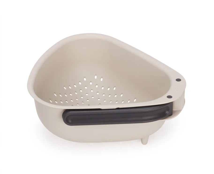 Droplet Sieb faltbar gross 20x36.7x10cm stone