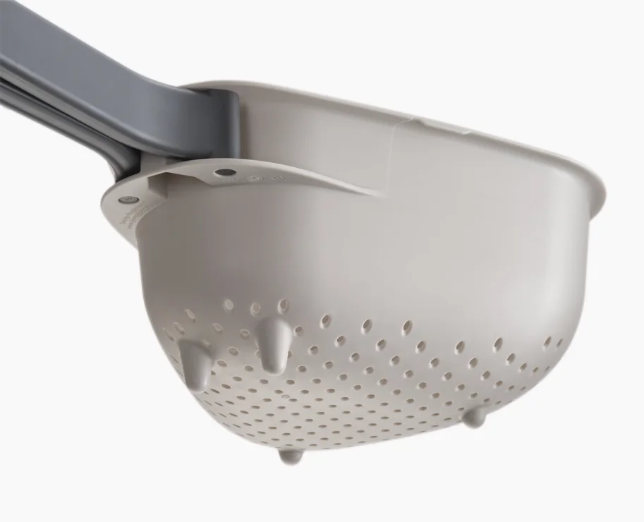 Droplet Sieb faltbar gross 20x36.7x10cm stone