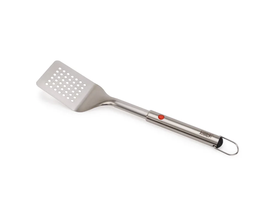 3er Set GrillOut BBQ Wender, Zange und Gabel Edelstahl