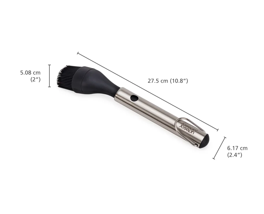 GrillOut BBQ Pinsel einziehbarer Kopf Silikon 34.9-27.5cm