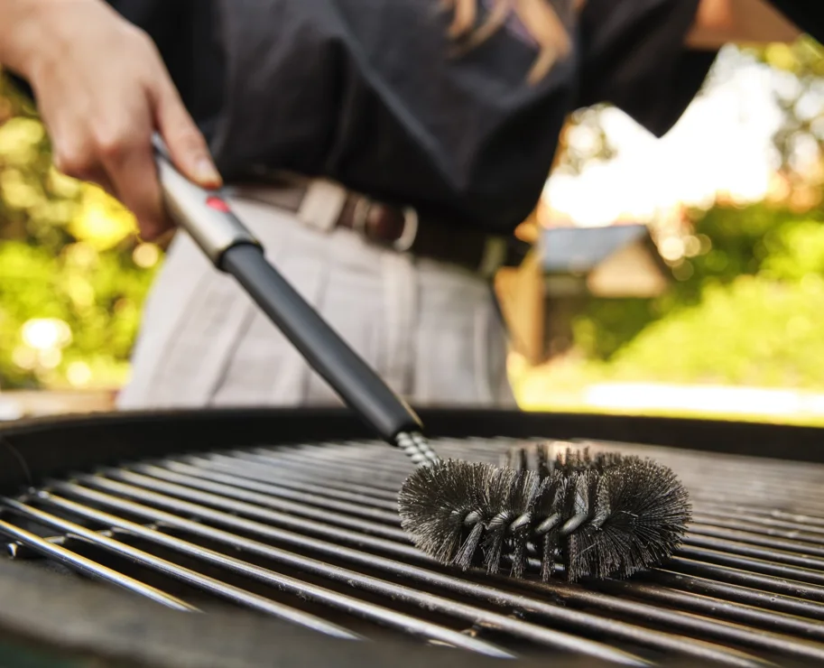 GrillOut BBQ Reinigungsbürste einziehbarer Kopf 39.9-32cm