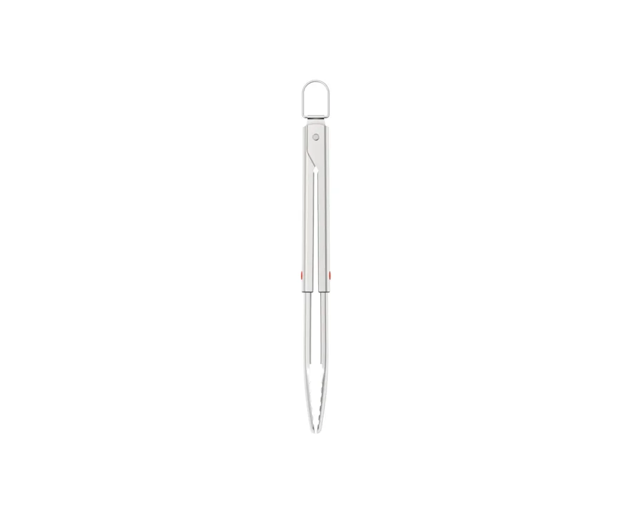 GrillOut BBQ Zange einziehbarer Kopf Edelstahl 42.5-34cm