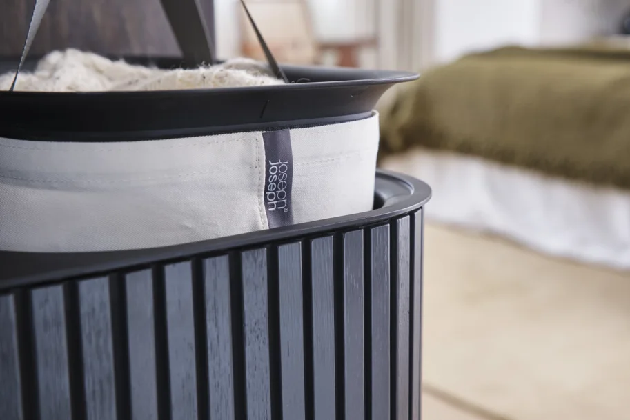 Tota Twin Luxe Wäschekorb 90l black