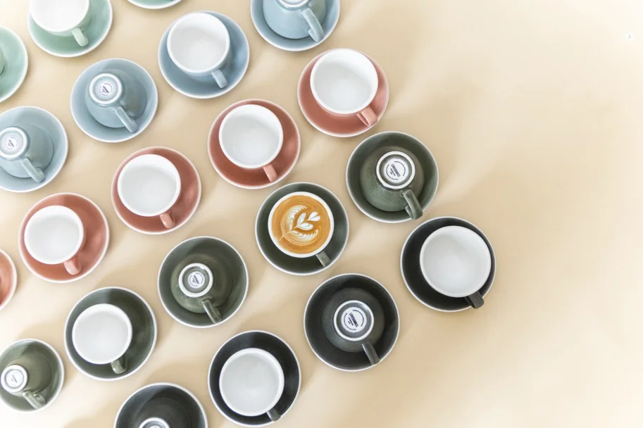 Egg Espressotasse 80ml Gletscher