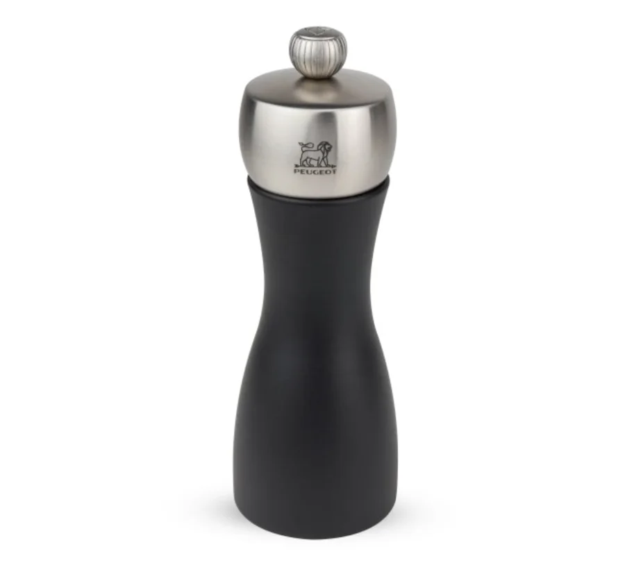 Salzmühle Fidji 15cm Inox/schwarz matt