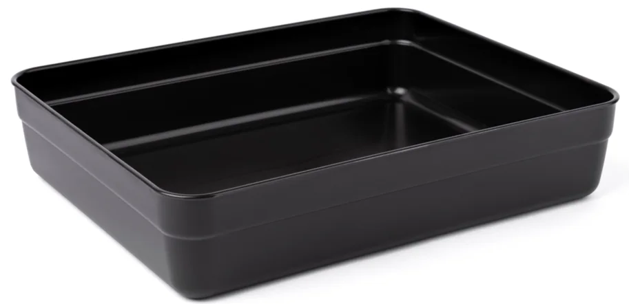 Amuse Pro Mehrwegschale L rechteckig 2000ml schwarz