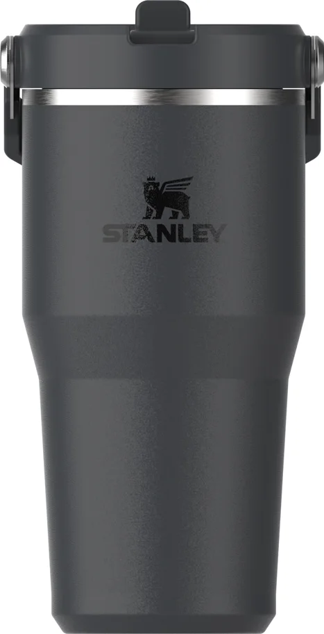 IceFlow Flip Straw Becher 0.6l black 2.0