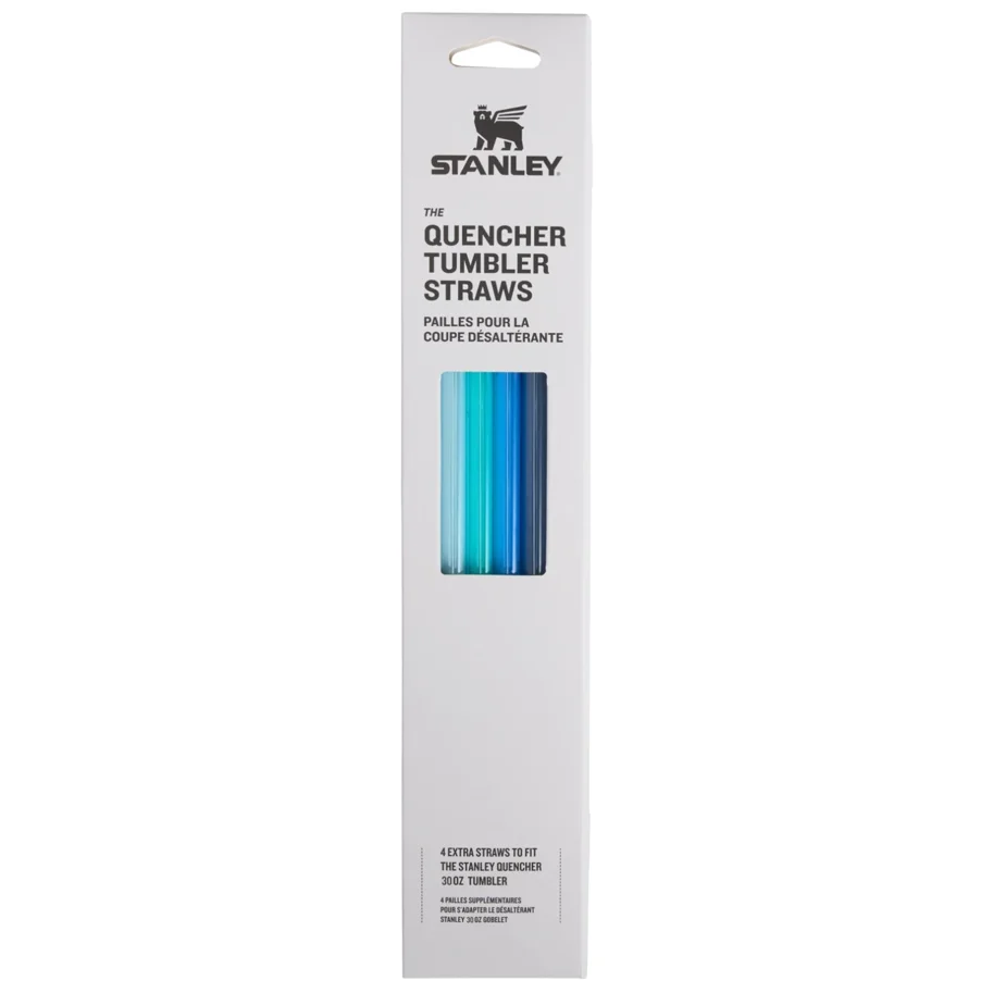 4er Set Ersatzstrohhalm für Quencher 0.89l blau