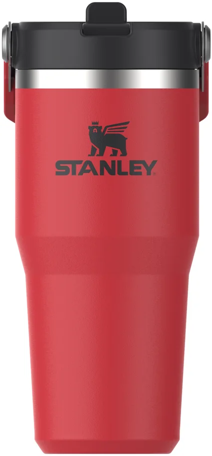 IceFlow Flip Straw Becher 0.41l chili black