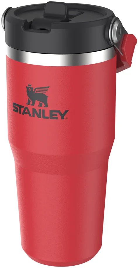 IceFlow Flip Straw Becher 0.41l chili black
