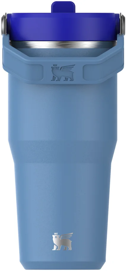 IceFlow Flip Straw Becher 0.41l blue sky