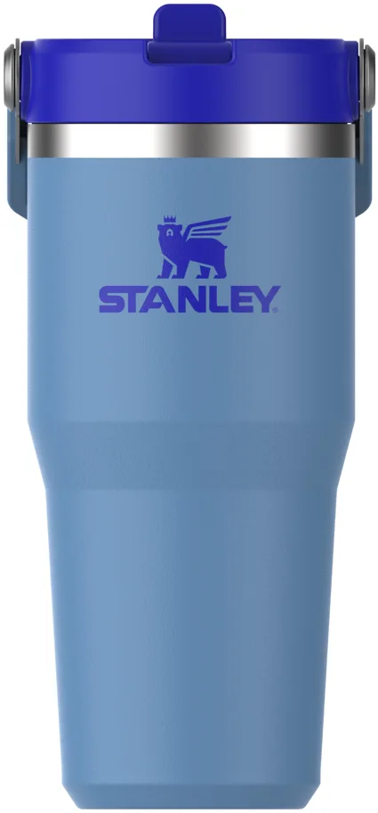 IceFlow Flip Straw Becher 0.41l blue sky