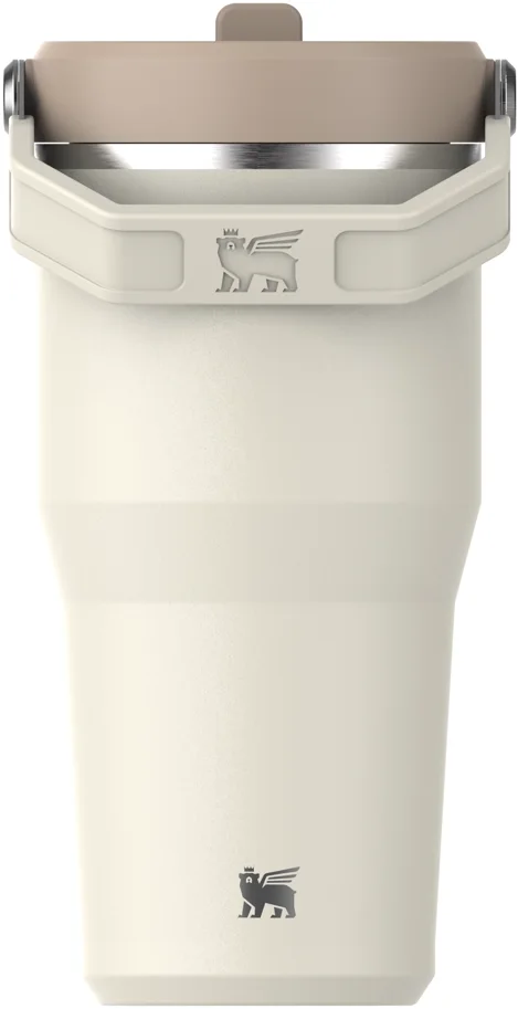 IceFlow Flip Straw Becher 0.6l cream