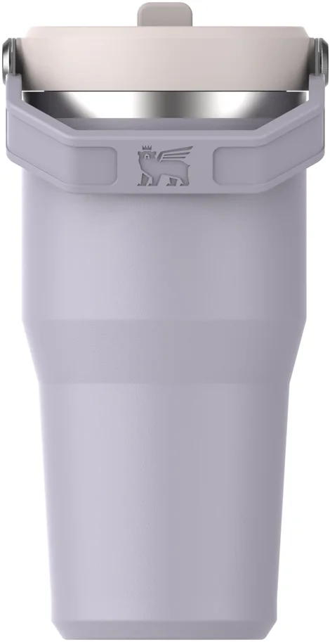 IceFlow Flip Straw Becher 0.6l purple dust