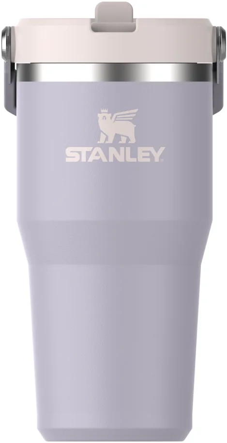 IceFlow Flip Straw Becher 0.6l purple dust