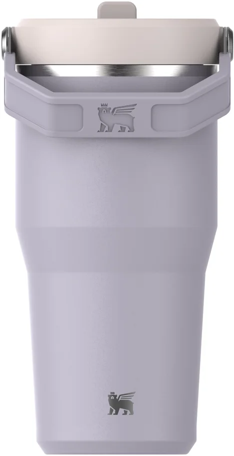 IceFlow Flip Straw Becher 0.6l purple dust