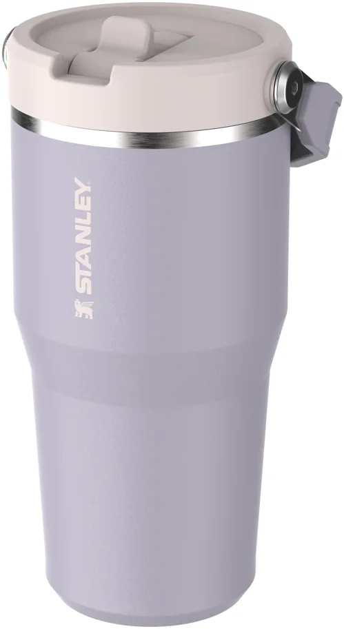 IceFlow Flip Straw Becher 0.6l purple dust