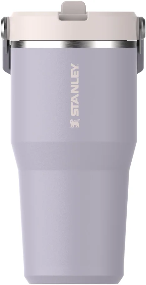 IceFlow Flip Straw Becher 0.6l purple dust
