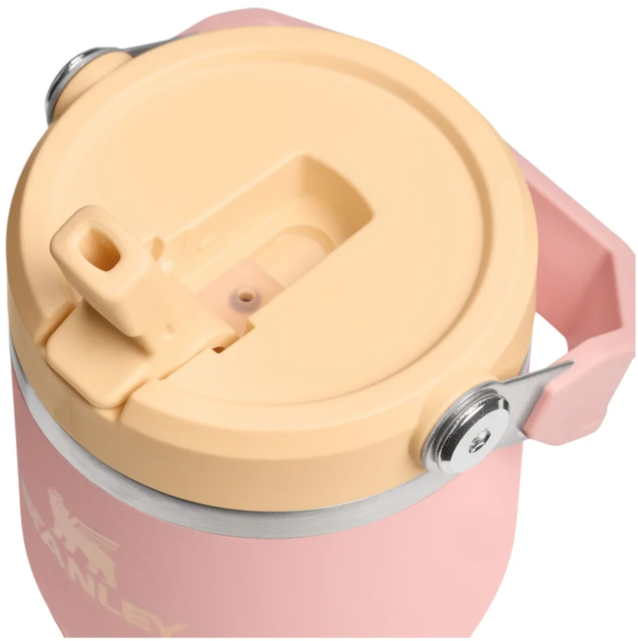 IceFlow Flip Straw Becher 0.6l peach rose