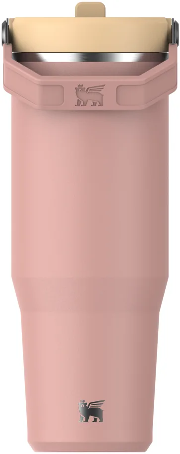 IceFlow Flip Straw Becher 0.89l peach rose