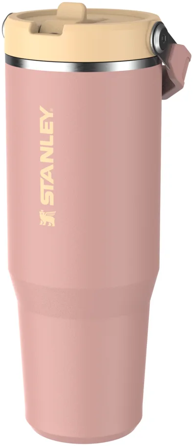 IceFlow Flip Straw Becher 0.89l peach rose