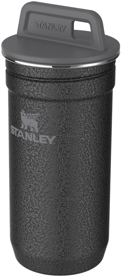 Pre-Party Shot Glas Set 0.059l hammertone black