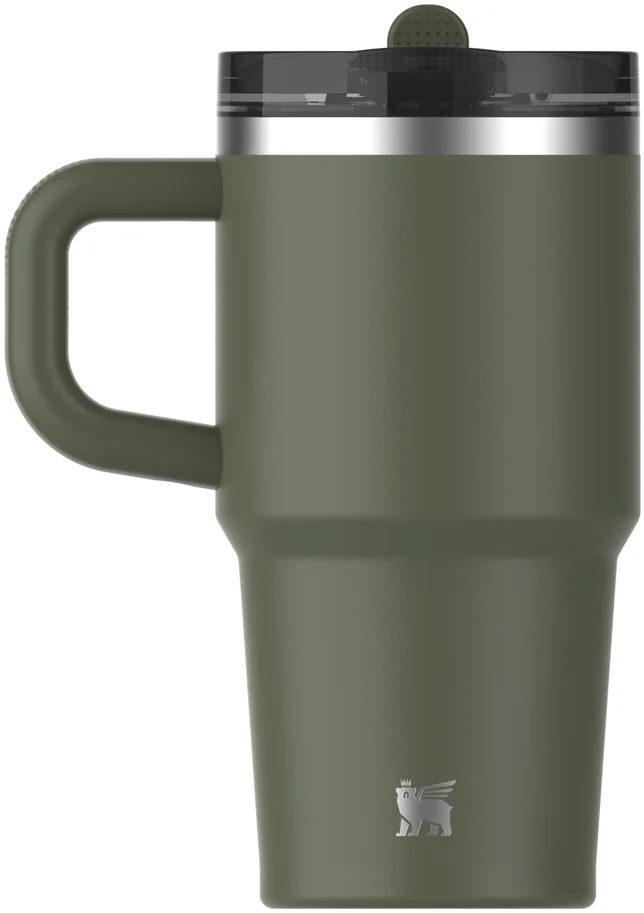 Quencher ProTour Flip Straw 0.59l dried pine