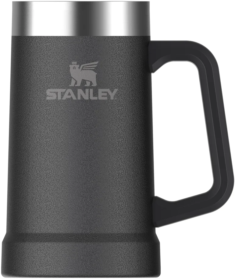 Stay Chill Stein Bierkrug 0.7l hammertone black