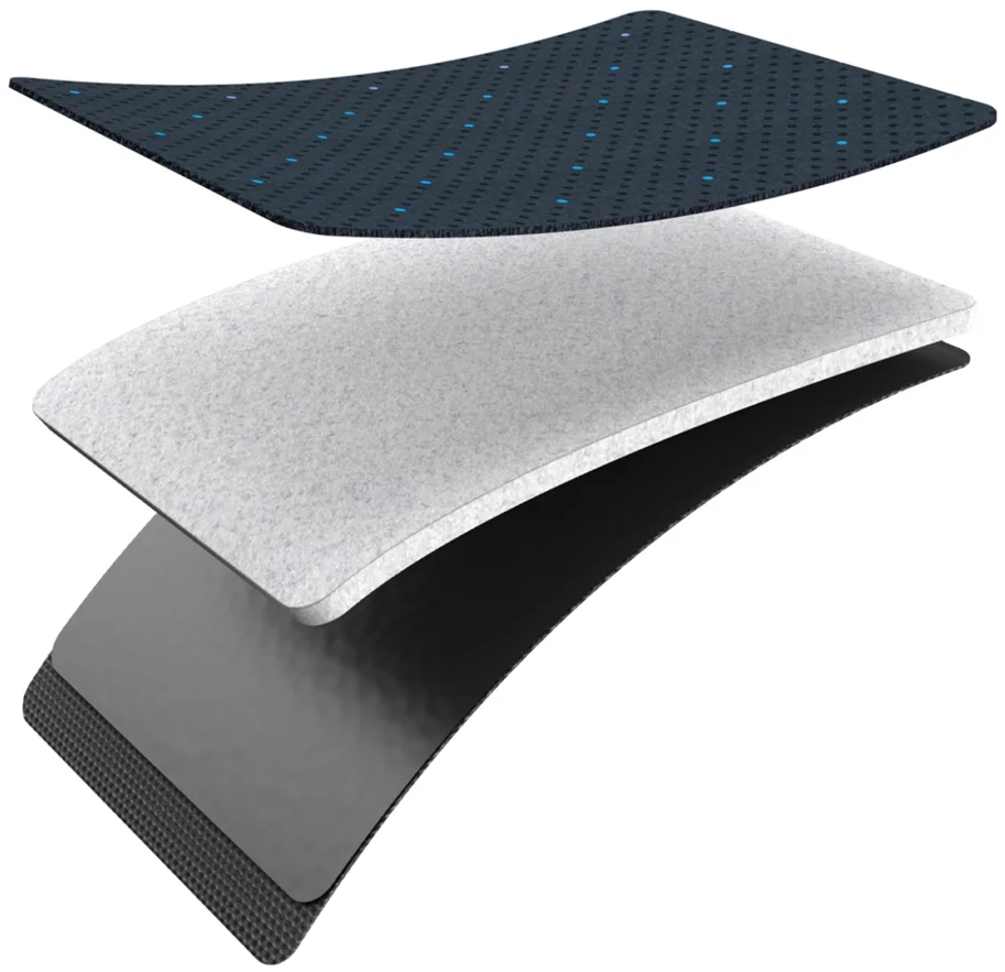 Pocket Max Plus Bügelbrett schwarz blau