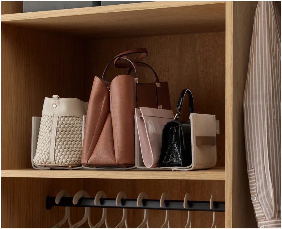 Orderly Handtaschen Organiser ecru