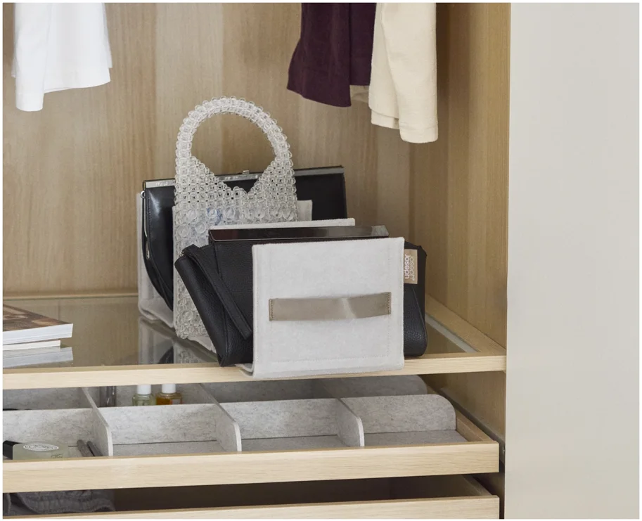 Orderly Handtaschen Organiser ecru