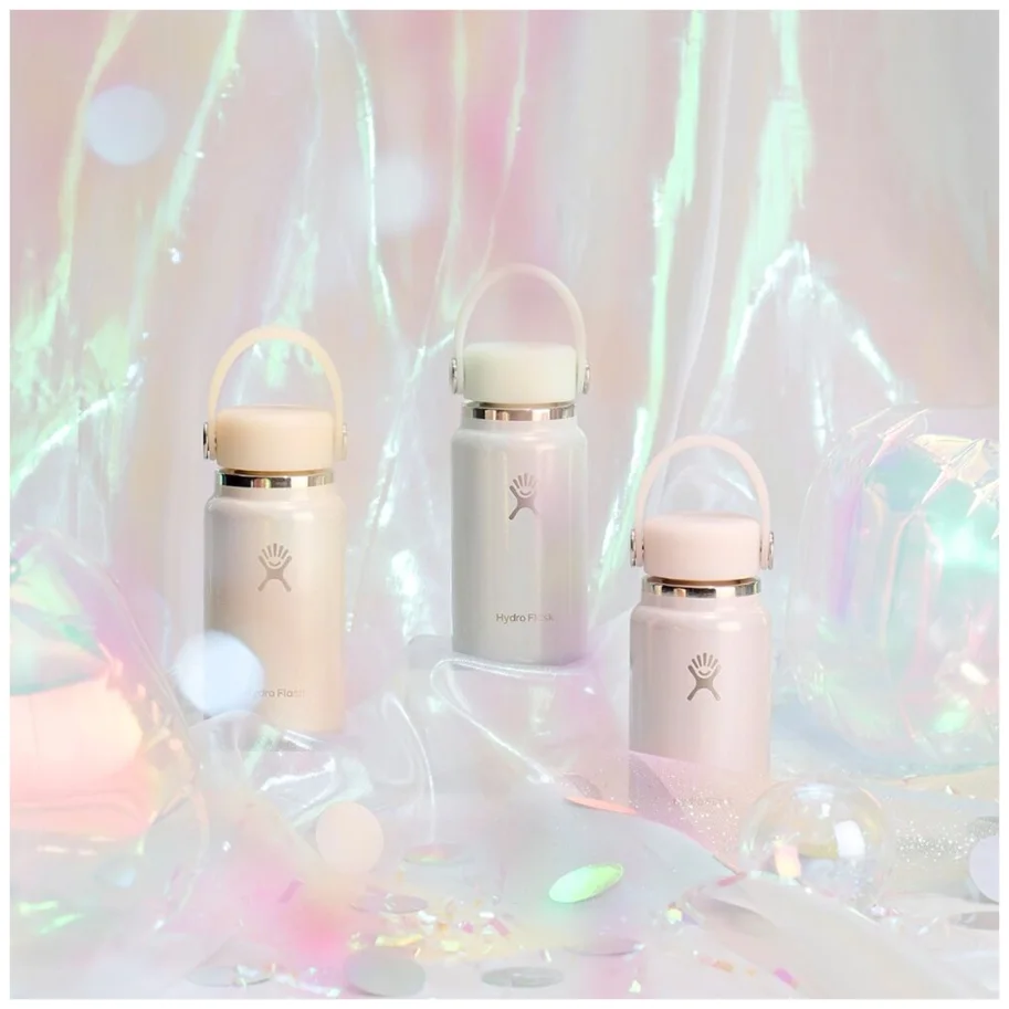 Trinkflasche Micro Hydro 200ml glimmer pink