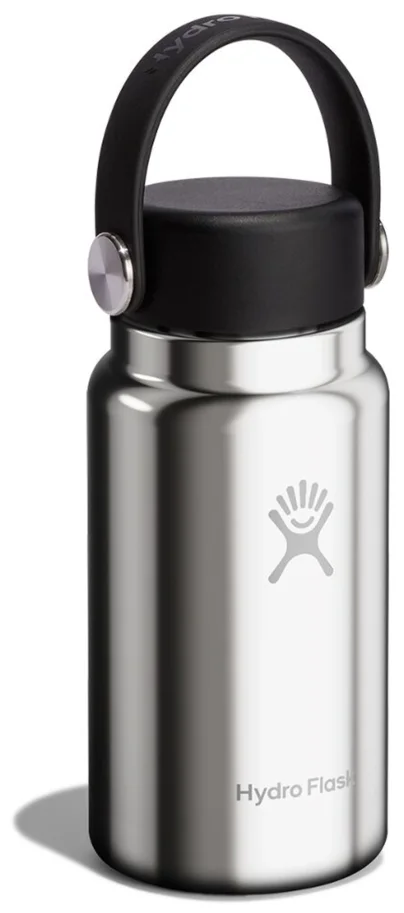 Trinkflasche Micro Hydro 200ml silver