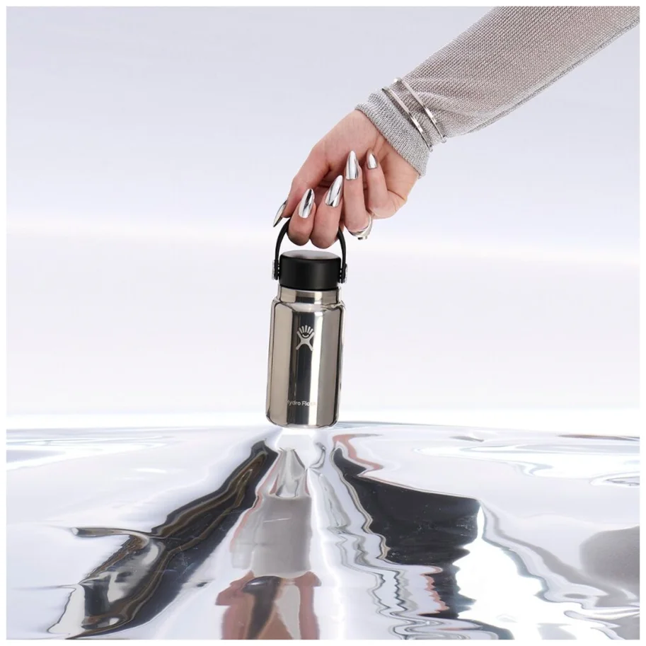 Trinkflasche Micro Hydro 200ml silver