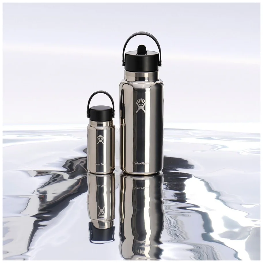 Trinkflasche Micro Hydro 200ml silver