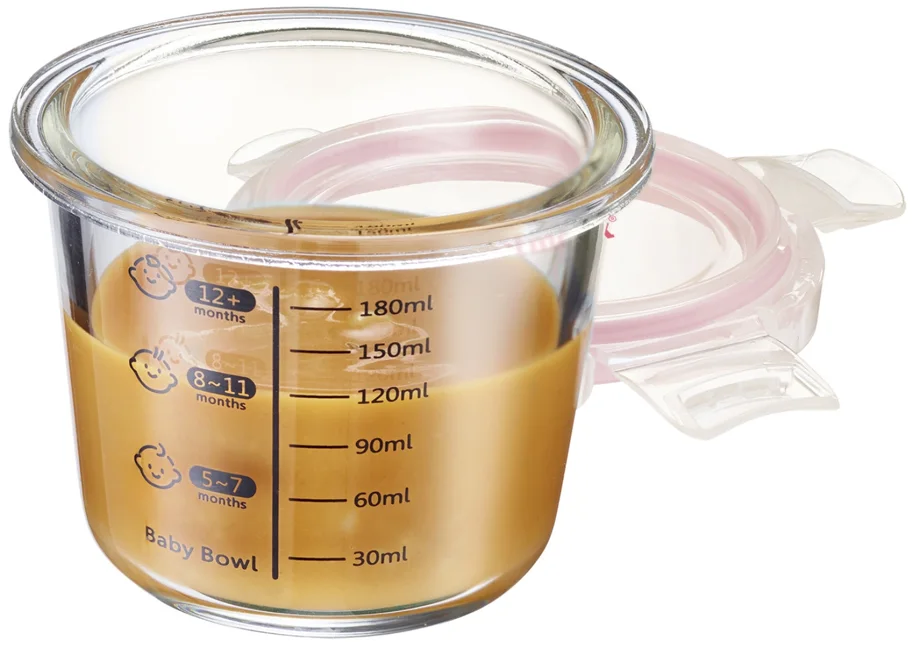 Glas-Frischhaltedose 200ml rund