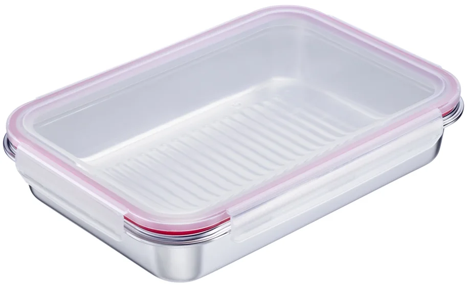 Edelstahl Lunch Box/ Frischhaltedose  2000ml